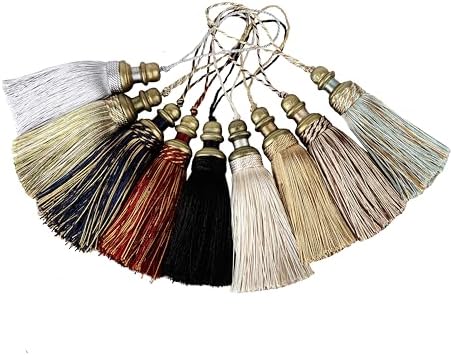 2 Pack 8 Inch Tassel With Loops - Handmade DIY Accessory