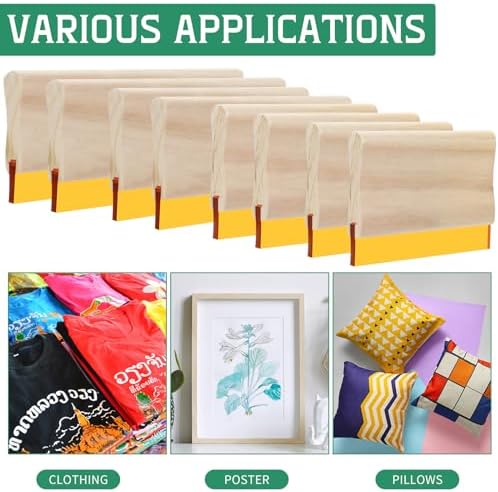 Gisafai 8 Pcs Screen Printing Squeegee Set