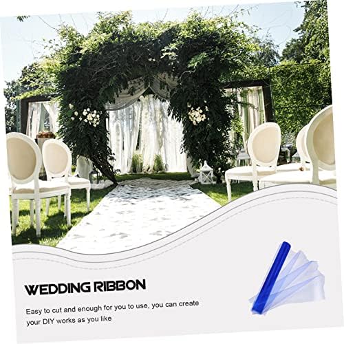 DIY Craft Gauze Ribbon Mesh Wedding Aisle Runner Decor