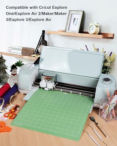 Gwybkq 12x12 Green Cutting Mat 12 Pack Replacement