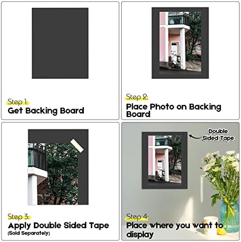 Golden State Art 10 Pack 11x17 Uncut Mat Board Backing