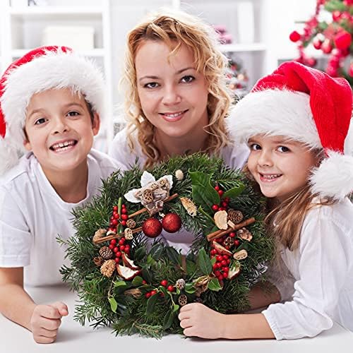 Sumind 2 Pack Green Metal Wreath Frames for DIY Crafts