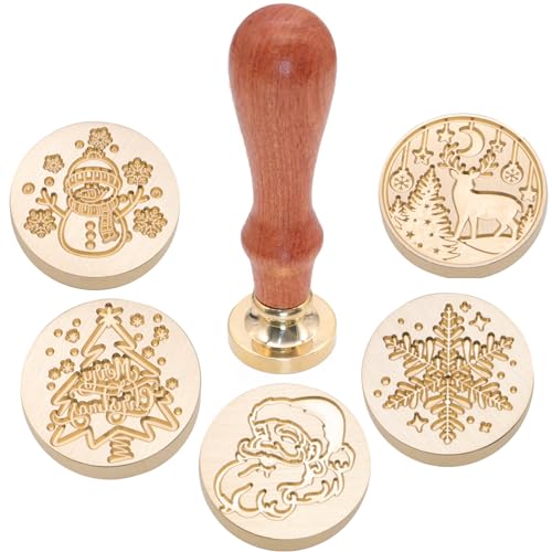 SWANGSA Christmas Wax Seal Stamp Gift Box Set