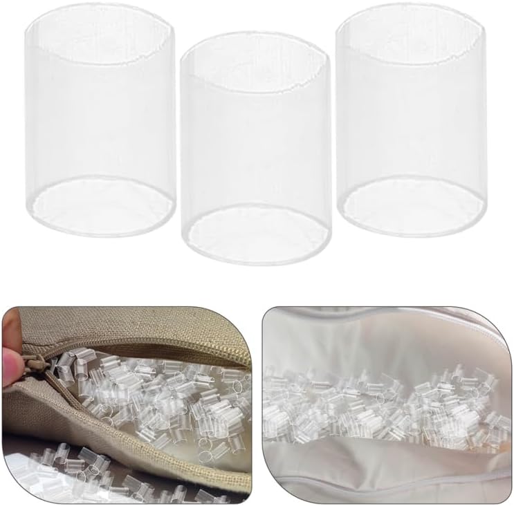 Cabilock Clear PE Tube Pillow Stuffing for Neck Support