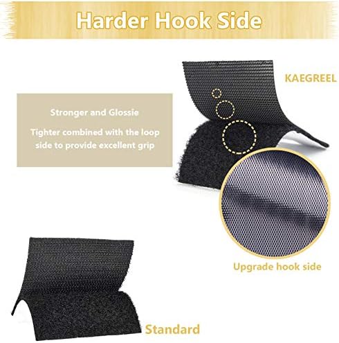 KAEGREEL Non-Slip Cushion Pads with Hook Loop Tape