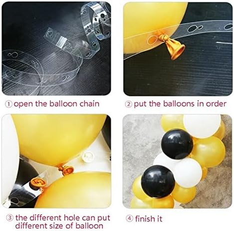 Balloon Arch Kit with 2 Rolls Tape Strips and 2 Rolls Glue Dots