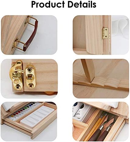 LUCYCAZ Art Easel Set for Kids and Artists