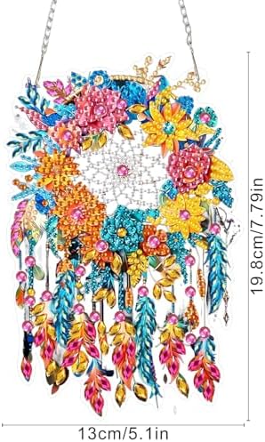 SENQAO Dream Catcher Diamond Art Painting Kit for Adults Beginners
