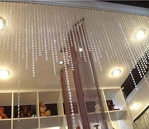 Acrylic Crystal Beads Garland Strands for DIY Decorations