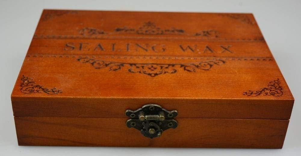 Custom Retro Wax Seal Stamp Set with Wood Box