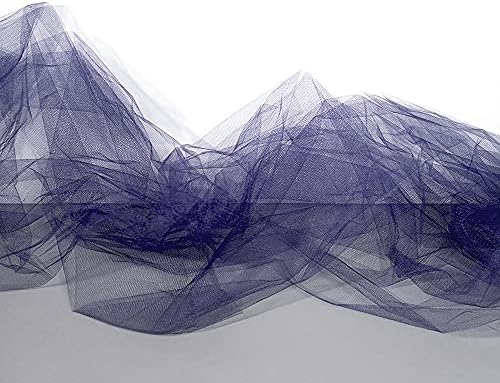 Navy Blue Netting Fabric Roll 72x40 Yard Wedding Decor