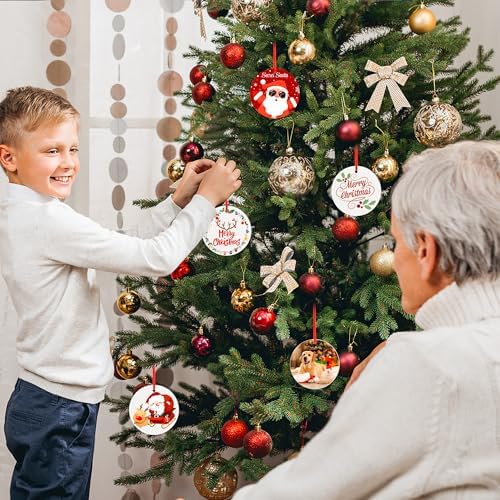 Joyclub 12PCS 3 Sublimation Ornament Blanks