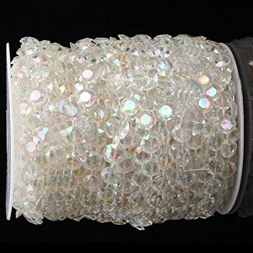 Acrylic Crystal Beads Garland Strands for DIY Decorations