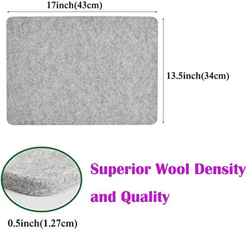 Rdutuok 17x135 Wool Pressing Mat for Quilting and Sewing