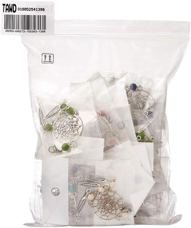 KISSITTY 30-Piece Dangling Dream Catcher Charms Keyring Jewelry