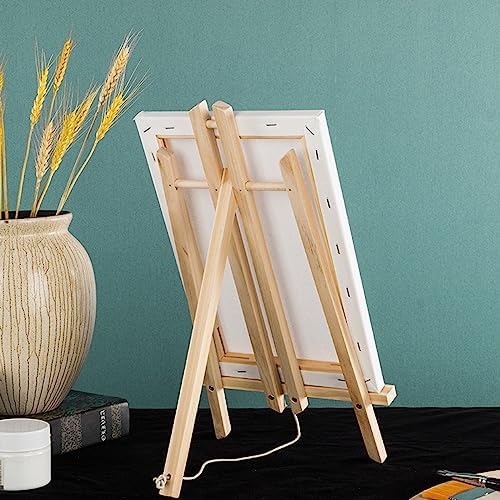 Tosnail 3 Pack Wooden Art Easel Stand 16 Inches