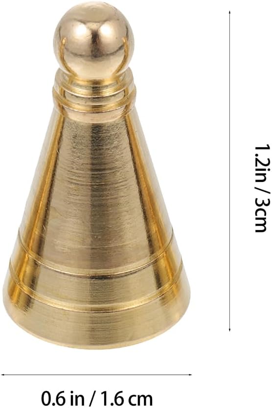 Garneck 8 Pcs Brass Incense Cone Molds DIY Shaping Tools