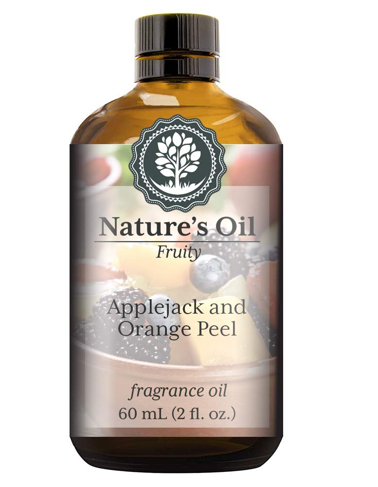 Applejack and Orange Peel Fragrance Oil 60ml for Diffusers Candles Soap Making