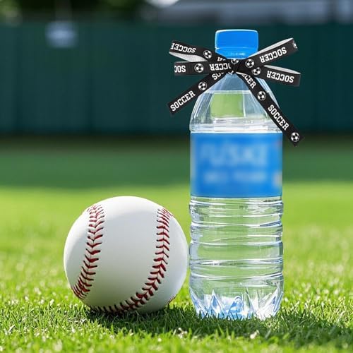 6 Rolls Baseball Ribbons for Sports Events and Gift Wrapping