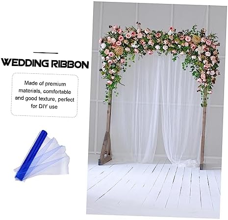 DIY Craft Gauze Ribbon Mesh Wedding Aisle Runner Decor