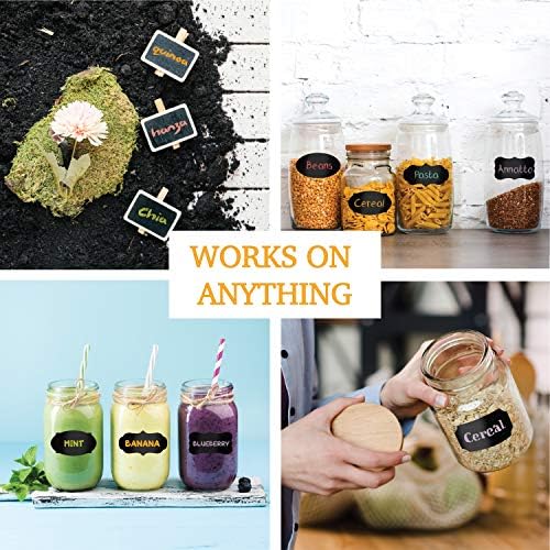 LANA LUCA Liquid Chalk Markers for Blackboards 8 Pack