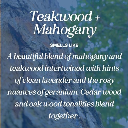 CANDECraftCo Premium Fragrance Oil 2-Pack Teakwood Mahogany