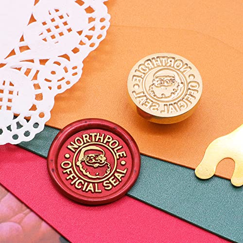 SWANGSA Santa Clause Northpole Wax Seal Stamp