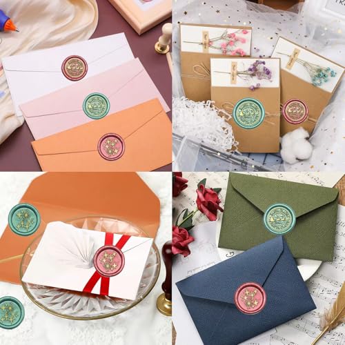 Santa Claus Wax Seal Stamp Set 2 Pcs