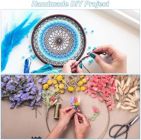 PATIKIL 79 Inch Dream Catcher Metal Ring Set