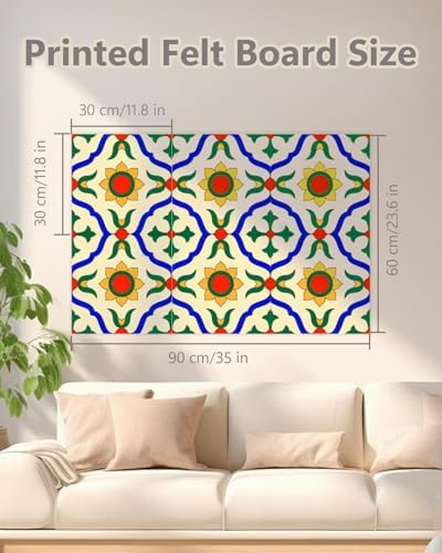 6 pcs Sunflower Felt Board with Adhesive Backing