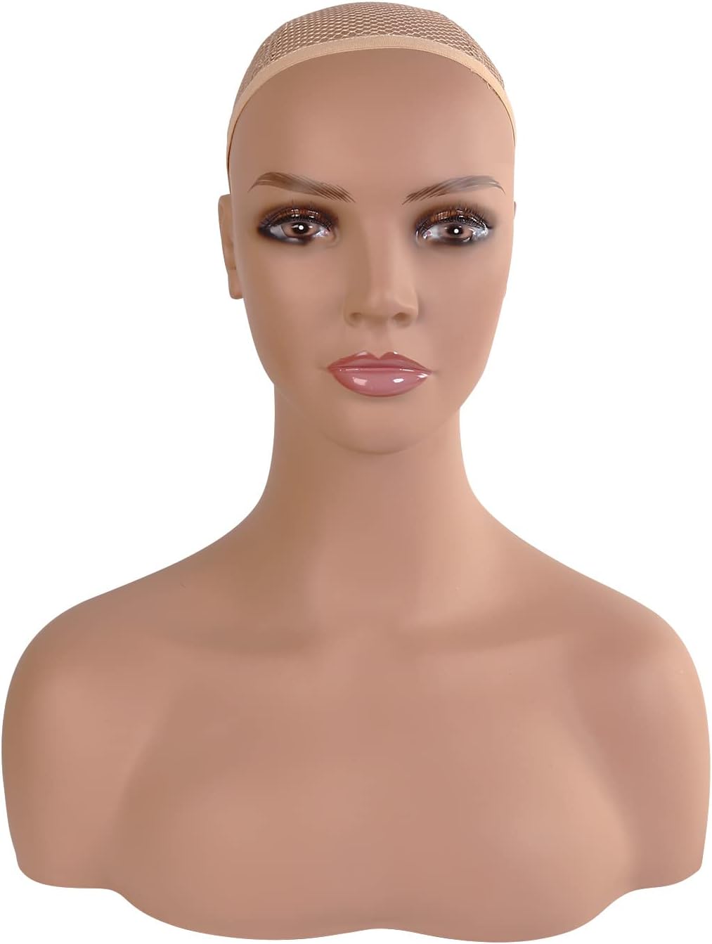 STUDIO LIMITED 17 PVC Female Mannequin Head with Shoulders