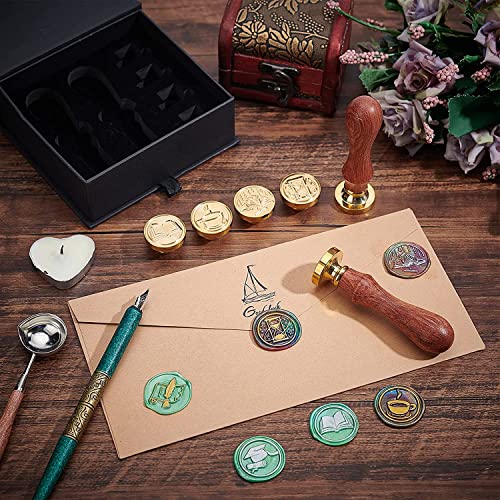 CRASPIRE Halloween Magic Broom Wax Seal Stamp
