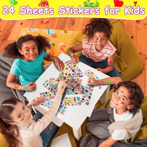 Habett 3D Stickers for Kids and Toddlers