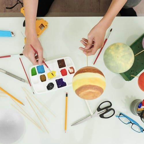 12 Pack 4-Inch Foam Balls for Crafts and DIY Projects