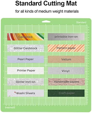 Gwybkq 12x12 Green Cutting Mat 12 Pack Replacement