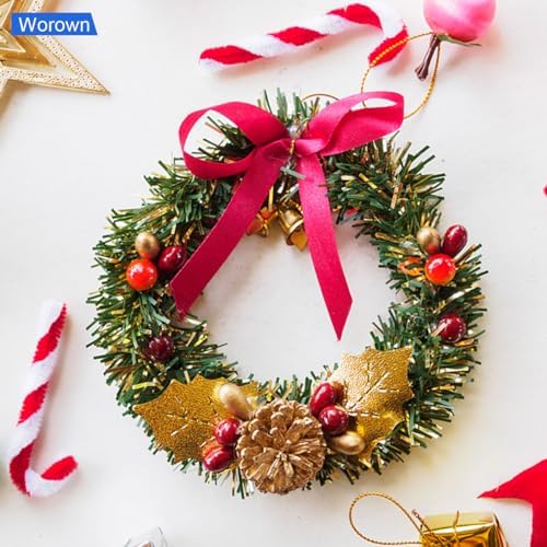 Worown 8 Pcs Foam Wreath Forms 8 12 Inch