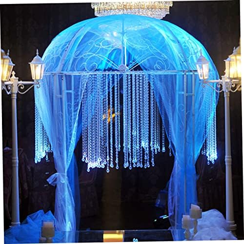 NUOBESTY 10m Bead Curtain 14mm Acrylic Clear Beads
