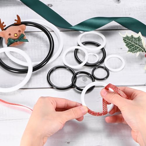 M METERXITY 50-Pack Dream Catcher Rings 15 Inch