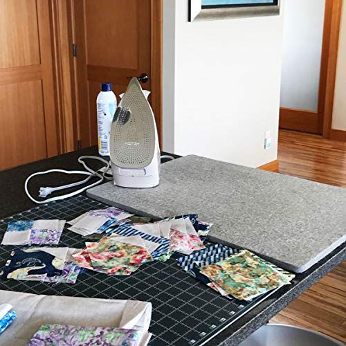 Wool Pressing Mat for Quilting 17x24 Inches