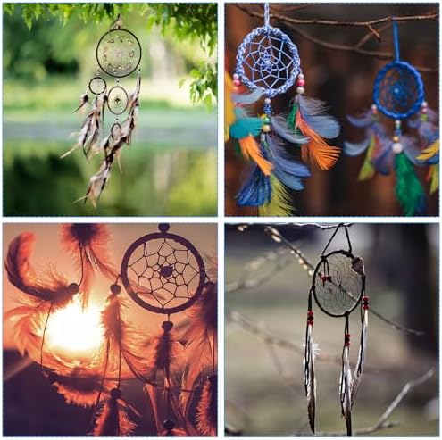 PATIKIL 79 Inch Dream Catcher Metal Ring Set
