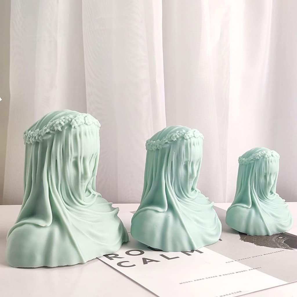 Veiled Lady Candle Epoxy Mold Set