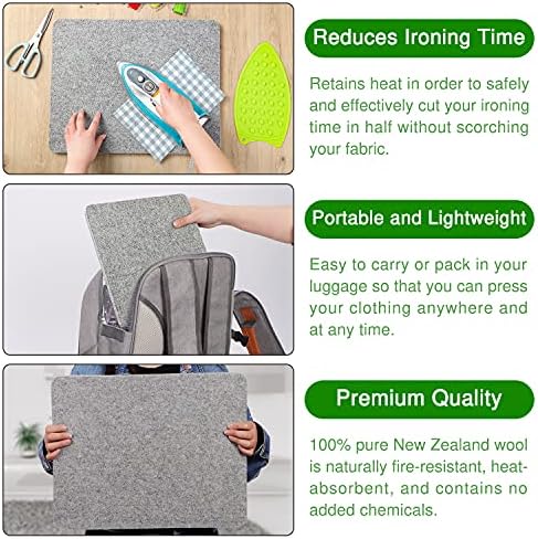 Mart Cobra Wool Pressing Mat for Quilting 17x24