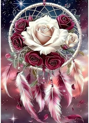 MXJSUA Dream Catcher Diamond Painting Kit for Adults 12x16 Inch