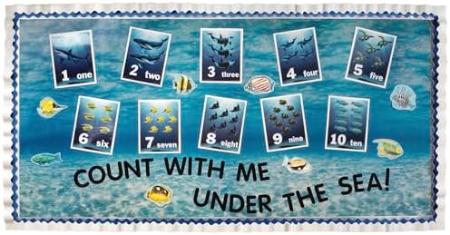 Fadeless Bulletin Board Paper 48 x 12 Under the Sea 1 Roll