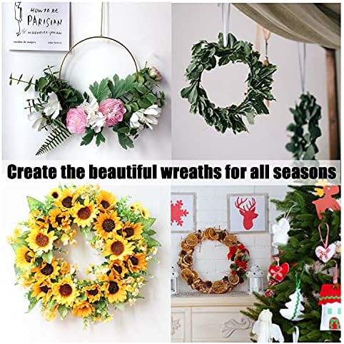 SUNTQ Macrame Hoops Ring for Dream Catcher Metal Crafts