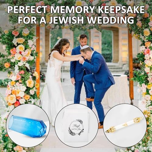 Jewish Wedding Breaking Glass Kit for Keepsake