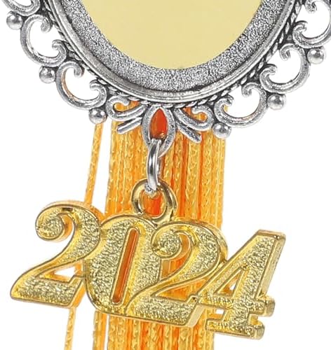 Class of 2024 Graduation Tassel with Photo Charm Decoration