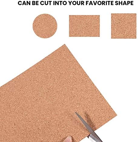 Flowe Self-Adhesive Cork Tiles for Wall Use