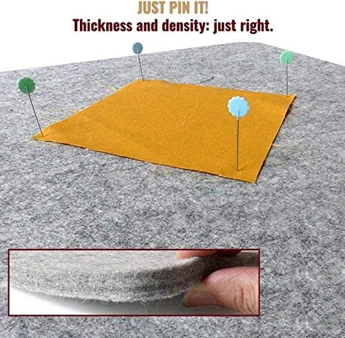 KALTEK Wool Pressing Mat 18x36 Inches Quilting Pad