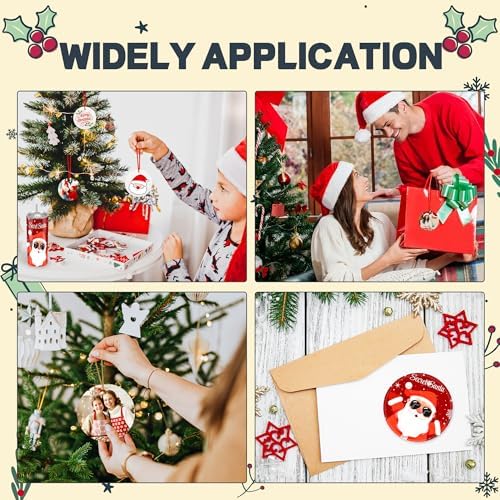 Joyclub 12PCS 3 Sublimation Ornament Blanks